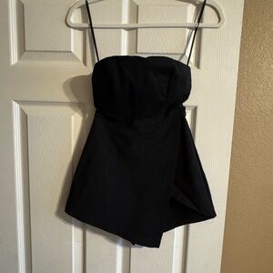 Princess Polly Black Mini Romper